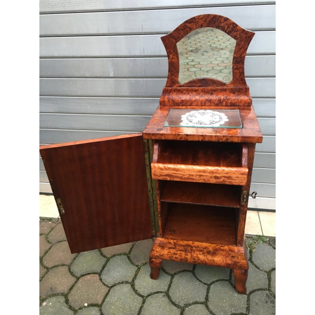 Vintage Birch Cabinet, 1920s For Sale - Image 4 of 18