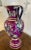 Large Staffordshire Porcelain Twin Handled Vase For Sale - Image 4 of 11