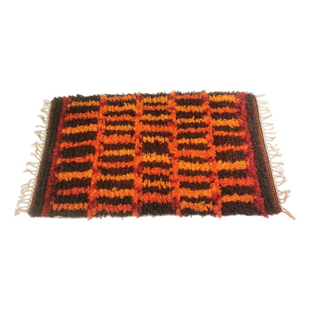 Vintage Space Age Rug, Denmark, 1960s For Sale