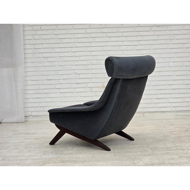 Leather Armchair by Illum Wikkelsø, 1970s For Sale - Image 12 of 17