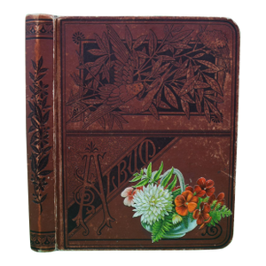 Mid 20th Century Victorian Calling Card Album