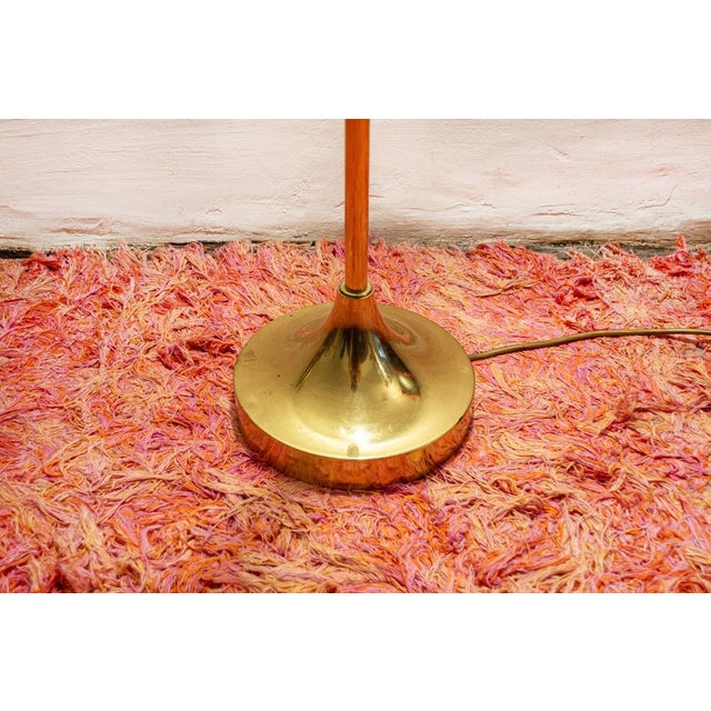 Reggiani Italian Brass 3-Light Floor Lamp by Goffredo Reggiani, 1970s For Sale - Image 4 of 5