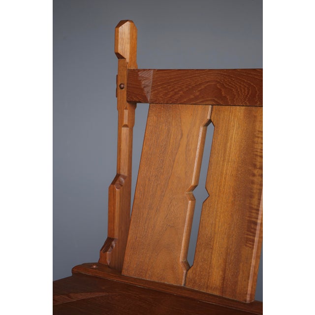 Dutch Traditionalist Amsterdam School Side Chairs by Alexander Kropholler, 1930s, Set of 2 For Sale - Image 15 of 18