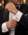 A rare and collectible pair of vintage Tiffany & Co. sculpted novelty cufflinks crafted in solid 14k yellow gold. The...