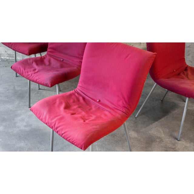 Vintage Pascal Mourgue for Ligne Roset "Calin" Dining Chairs - Set of 6 For Sale - Image 13 of 14