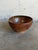 Vintage 1960s Mid-Century Modern large studio ceramic bowl features a deeply expressive, organic aesthetic. The vessel...