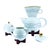 White 1980s Michael Graves for Swid Powell, Little Dripper Coffee Set- 4 Pieces For Sale - Image 8 of 8