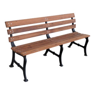 Late 1800’s Park Bench For Sale