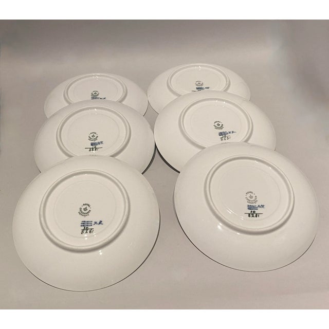 Vintage Royal Copenhagen Cream Soup Bowls & Saucers Set 12 Pieces Chairish