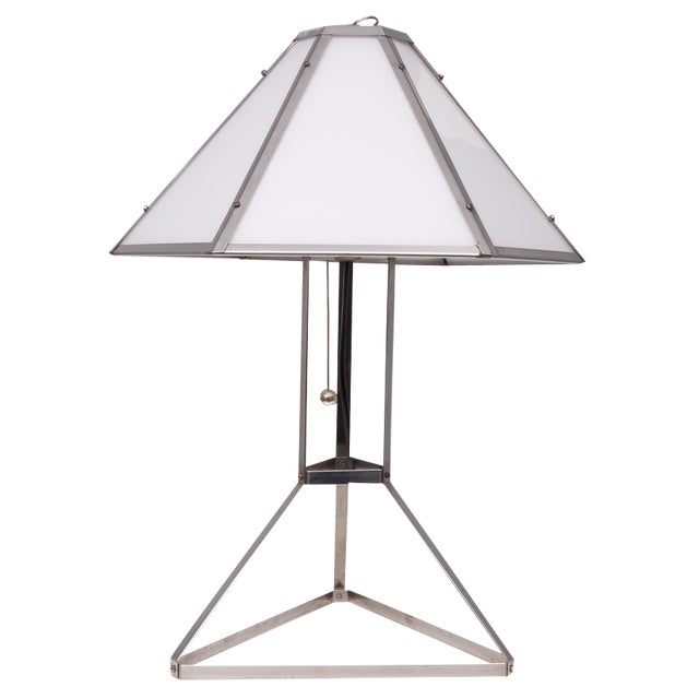 Architectural Table Lamp, 1970s For Sale