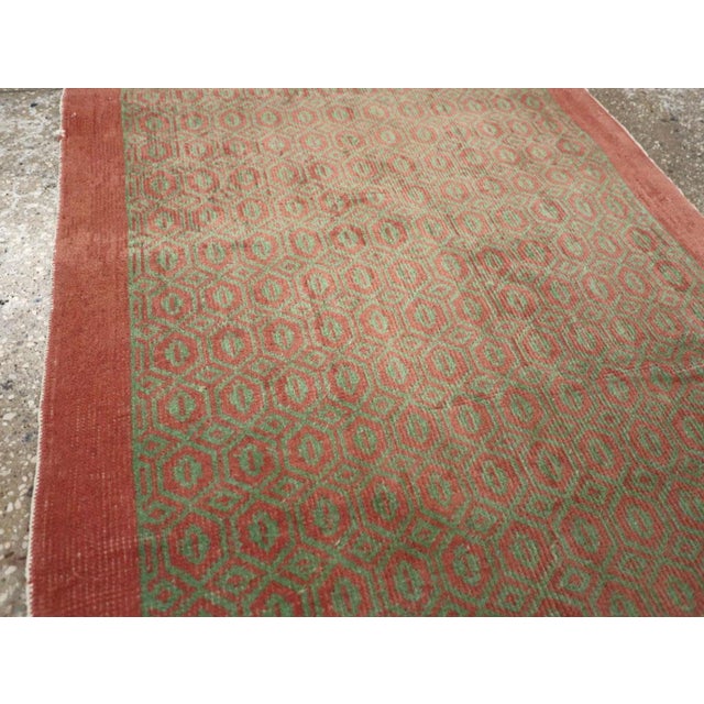 Mid 20th Century Galerie Shabab Collection Mid-20th Century Turkish Anatolian Runner For Sale - Image 5 of 10