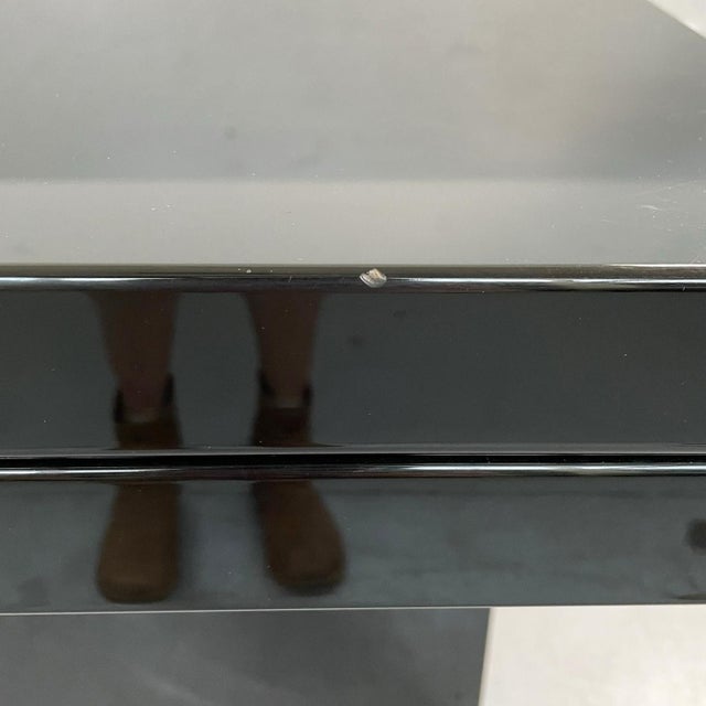 Black Mid-Century Italian Wood Orseolo Dining Table by Carlo Scarpa for Gavina, 1970s For Sale - Image 8 of 13