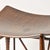 Vintage Egyptian Revival Turned Wood Low Stool For Sale - Image 12 of 12