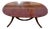 Vintage Duncan Phyfe Style Mahogany Double Pedestal Dining Table - Model 4903 For Sale