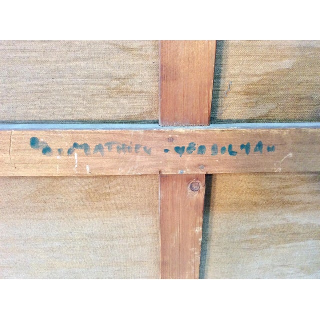 Late 1800s French Nautical Oil on Canvas Painting For Sale - Image 12 of 13