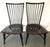 Vintage High Swept Back Windsor Birdcage Chairs in Ebony Finish- A Pair For Sale - Image 9 of 18