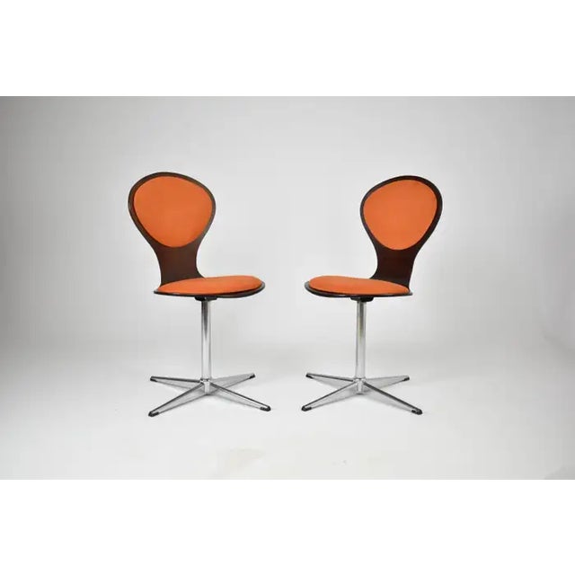 Mid-Century Modern Pair of Vintage Chairs by Elmar Flötotto, Germany, 1960s For Sale - Image 3 of 16