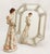 Silver Vintage Venetian Wall Mirror, 1930s For Sale - Image 8 of 15