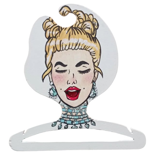 Vintage Pop Art Hanger For Sale
