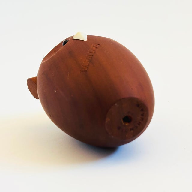 Brown MCM Senshukai Wood Royal Pet - Horn Owl For Sale - Image 8 of 8