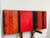 Abstract Kathy Haydon "Fire of St. Augustine" Original Mixed Media Abstract Painting For Sale - Image 3 of 12