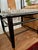 Henredon Style Black Lacquer, Wood, and Brass Side Chairs- Set of 4 For Sale - Image 6 of 11