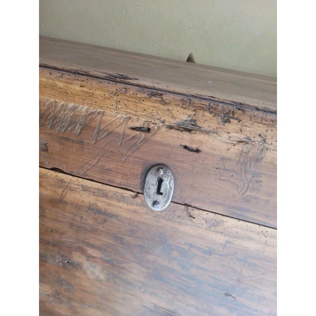 Antique Walnut Chest, Late 18th Century For Sale - Image 13 of 16