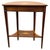 Small Antique Rosewood Demi Lune Side Table, 1890 For Sale - Image 12 of 17