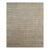 9x12 Louie Isla Brown Handmade Solid Open Field Modern Wool & Viscose Carpet Rug For Sale