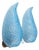 Vintage Art Deco Murano Glass Wall Lamps from Barovier & Toso, 1920s, Set of 2 For Sale
