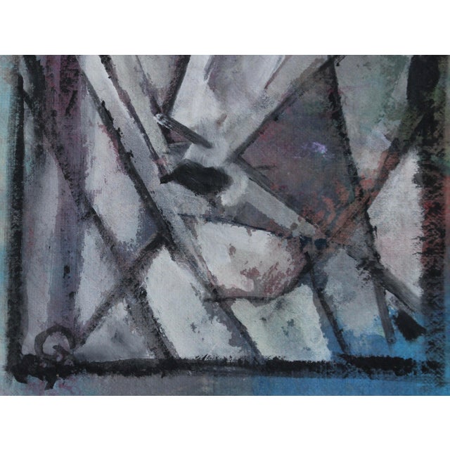 Florentine School Artist, Hidden Portraits XXI, 1990s, Acrylic on Canvas, Framed For Sale - Image 8 of 10