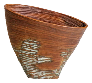 Michael Bauermeister Carved Wooden Bowl