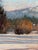 Barbara Jaenicke Snow Covered Landscape in Pastels, Signed For Sale - Image 4 of 12