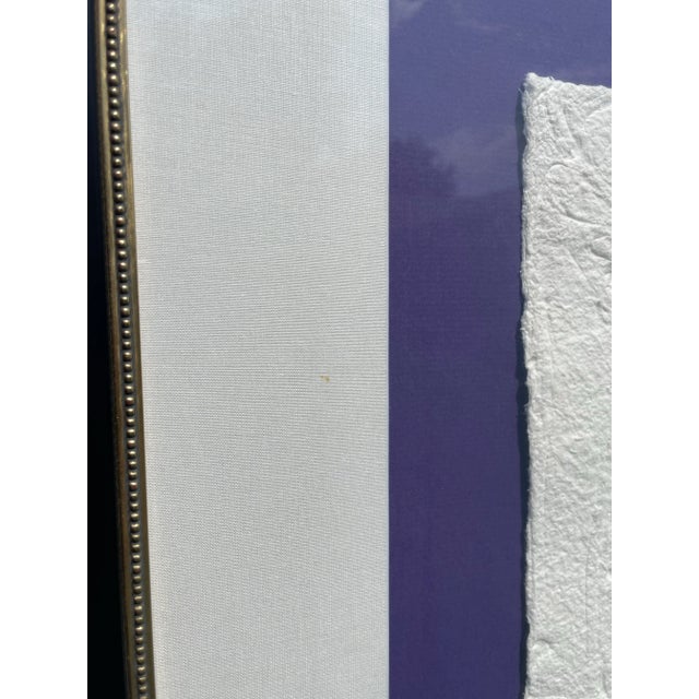 David Dodsworth (Irish b. 1952) Original Work on Paper. Abstract composition on paper entitled "IWA #II" by contemporary...