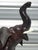 Tan Asian Leather Elephant Figurine, 1960s For Sale - Image 8 of 15