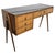 Italian Art Deco Walnut Burl and Glass Desk, 1940s For Sale - Image 10 of 10