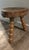 Rustic European Antique French Stool For Sale - Image 3 of 7