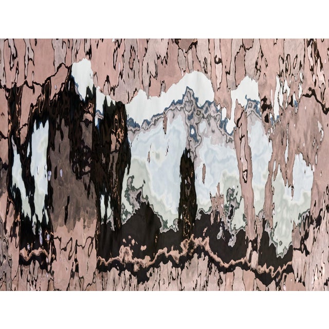 Echo Aquarelle by Johann Besse – Framed Abstract Fine Art Photograph | Archival, Signed & Ready to Hang For Sale