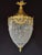1980 French Louis XVI Gold Bronze Crystal Lantern - 1 Pc For Sale - Image 13 of 15