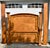 Vtg. Queen Size Wood Tuscan Style Complete Bed W/Rails For Sale - Image 10 of 17