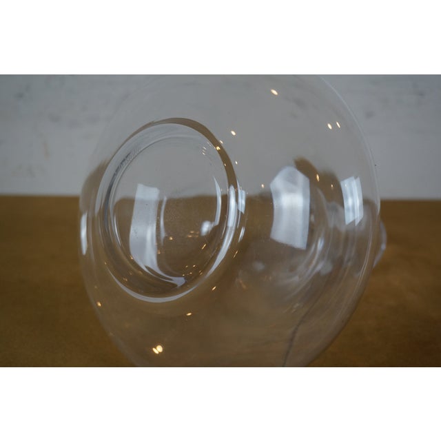 Vintage Christofle Crystal Wine Bottle Decanter Vase For Sale - Image 11 of 12