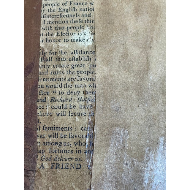 18th Century English Walnut & Gilt Pier Mirror For Sale - Image 12 of 17