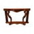 19th Century Walnut Burl Console Table Louis Philippe For Sale - Image 6 of 6