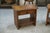 Wood Brutalist Bedside Tables in Elm by Aranjou, 1960, Set of 2 For Sale - Image 7 of 9