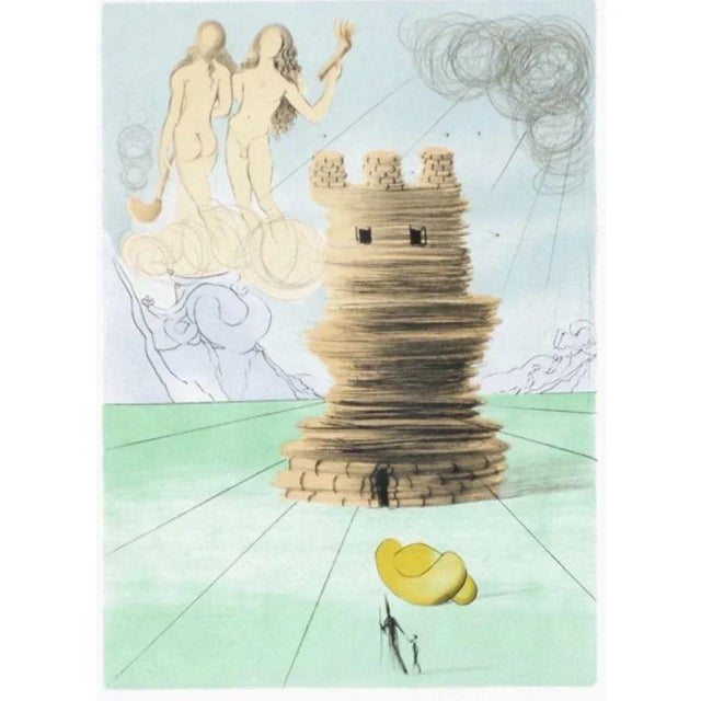 Salvador DALI (After) TEATRO MUSEO FIGUERAS INAUGURACION 5 1974 original lithograph poster on matt poster paper unsigned...