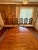 Brown Late 20th Century French Provincial Oak Dining Set — Table With Two Leaves & 6 Cane-Back Chairs For Sale - Image 8 of 9