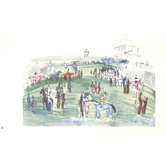 "Dufy at the Races" 1957 Roger-Marx, Claude For Sale - Image 9 of 10
