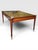 Mid 20th Century Vintage Baker Furniture Mahogany & Tooled Leather Partner's Writing Desk – "Crown & Tulip" Era For Sale - Image 5 of 12