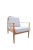 Teak FD118 Armchair by Grete Jalk for France & Daverkosen For Sale