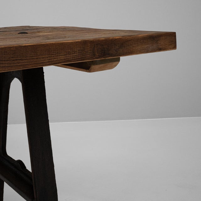 Early 20th Century Early 20th Century French Industrial Table For Sale - Image 5 of 18